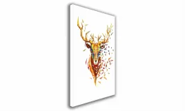 obraz-na-plotnie-025-geometryczny-jelen-70x100cm