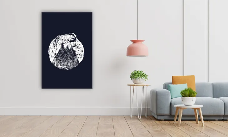 obraz-na-plotnie-029-gory-noca-70x100cm-format-pionowy