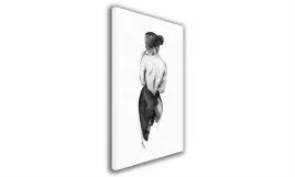 obraz-na-plotnie-044-kobieta-w-czerni-70x100cm