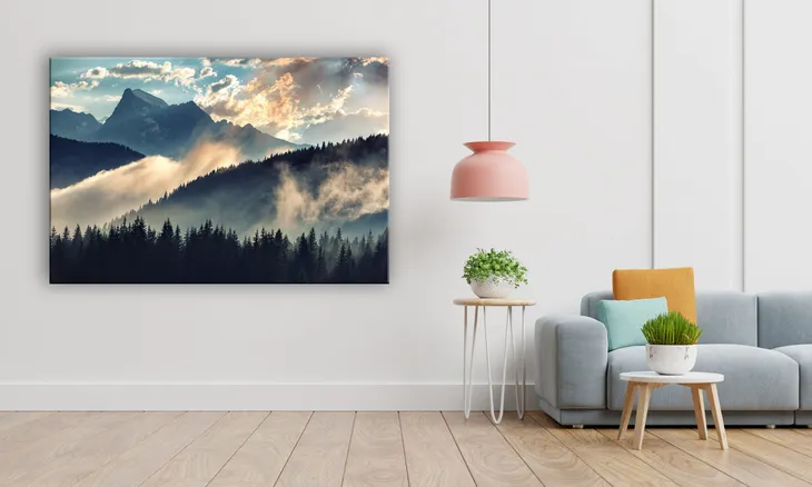 obraz-na-plotnie-061-mgla-w-gorach-100x70cm-format-pionowy