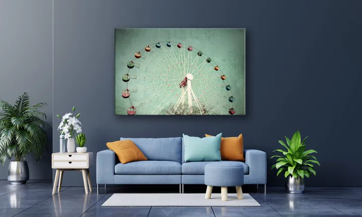 obraz-na-plotnie-114-karuzela-100x70cm-wysokosc-cm-61-70