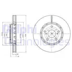 tarcza-hamulcowa-bg4276-del