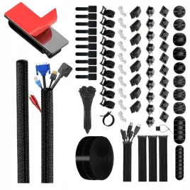 zestaw-akcesoriow-do-organizacji-kabli-cable-management-rzepy-klipsy-opaski