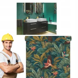 tapeta-w-liscie-tropical-forest-zielona-winylowa-na-flizelinie-10m-x-53cm