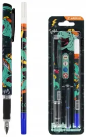 pioro-wieczne-2-naboje-wymazywacz-skate-dino