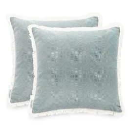 poszewka-dekoracyjna-clear-z-fredzlami-45x45-biala-butelkowa-zielen-x2