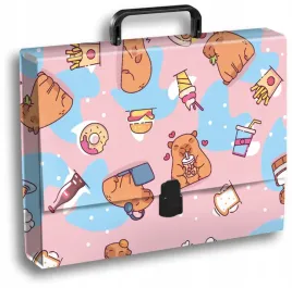 teczka-z-raczka-a4-kapibara-food-penmate