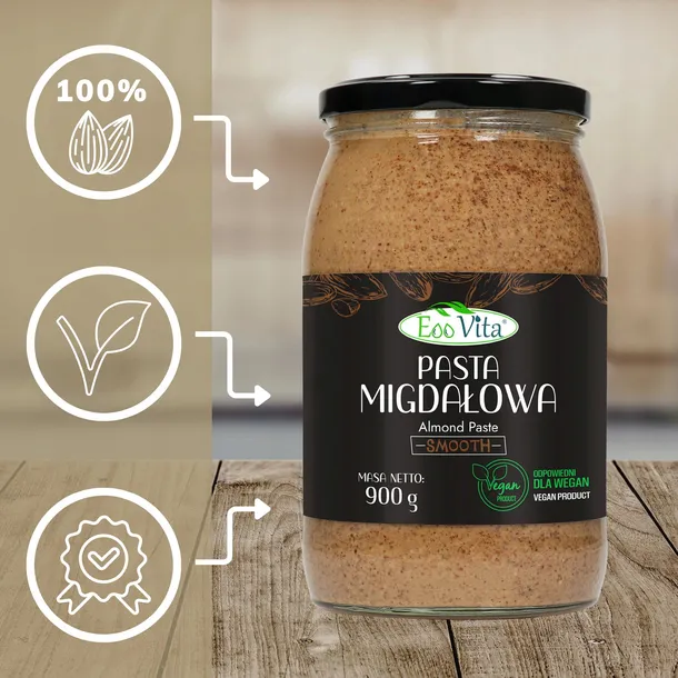 pasta-migdalowa-900-g-produkt-nie-zawiera-antyzbrylaczy-barwnikow-cukru-drozdzy-glutenu-gmo-jajek-konserwantow-laktozy-nabialu-oleju-palmowego-pestek-pszenicy-soi-tluszczy-trans-utwardzanych