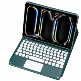 etui-z-klawiatura-bluetooth-touchpad-do-ipad-pro-13-gen5-zielone-strado