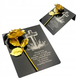 dekoracja-na-grob-wieczna-roza-grawerowany-znicz-podstawka-na-cmentarz