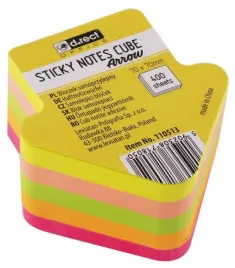 bloczek-ksztalty-70x70mm-strzalka-drect