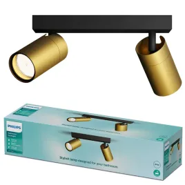 lampa-sufitowa-reflektor-2x-gu10-ip44-miedziany-czarny-kosipo-philips