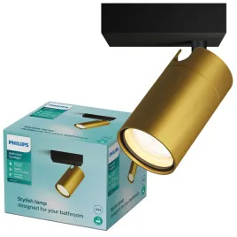 lampa-scienna-kinkiet-gu10-ip44-miedziany-czarny-kosipo-philips