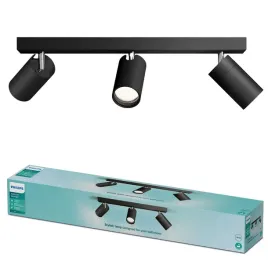 lampa-sufitowa-reflektor-3x-gu10-ip44-czarna-kosipo-philips