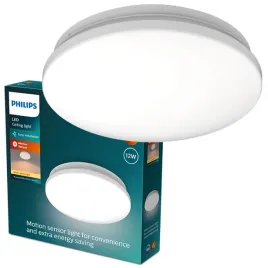 lampa-sufitowa-plafon-led-12w-1350lm-2700k-czujnik-zmierzchu-biala-philips