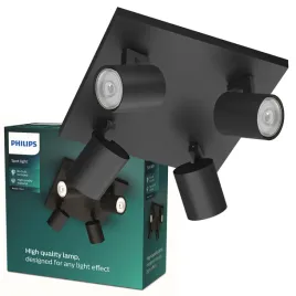 lampa-sufitowa-reflektor-natynkowy-4x-gu10-czarna-runner-philips