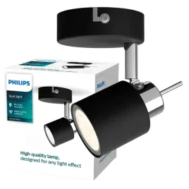 lampa-kinkiet-scienny-reflektor-gu10-czarna-meranti-philips