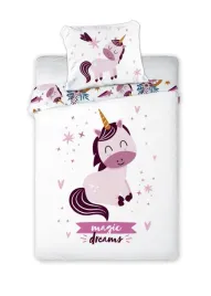 komplet-poscieli-dzieciecej-przytulaki-magic-jednorozec-100-x-135-cm