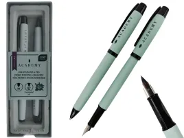 interdruk-academy-zestaw-pioro-wieczne-m-i-dlugopis-07-w-etui-niebieski