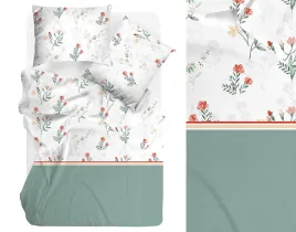 posciel-bawelniana-bielbaw-premium-200x220-saggio-zielona-delikatne-kwiaty