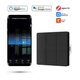 przelacznik-scienny-zigbee-tuya-3-kanalowy-czarny