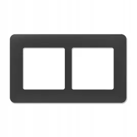 ramka-do-wlacznikow-gniazd-seria-frame-podwojna-czarna-tworzywo