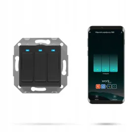 wlacznik-lacznik-potrojny-tuya-wifi-seria-frame-3-przyciski-czarny