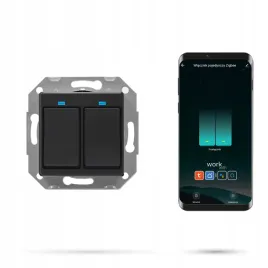 wlacznik-lacznik-podwojny-tuya-wifi-seria-frame-2-przyciski-czarny