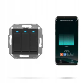 wlacznik-lacznik-potrojny-tuya-zigbee-seria-frame-3-przyciski-czarny