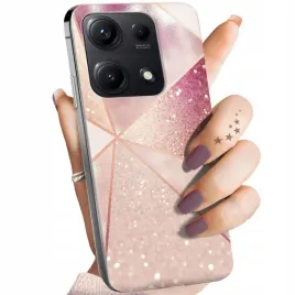 etui-do-xiaomi-redmi-note-14s-wzory-rozowe-zloto-roz-obudowa-pokrowiec-case