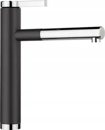blanco-bateria-linee-s-silgranit-look-czarny-chrom-526171