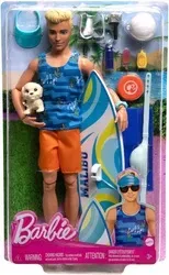 lalka-mattel-barbie-ken-surfer-akcesoria-piesek