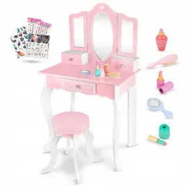 kinderplay-duza-drewniana-toaletka-dla-dziewczynki-dzieci-1055cm-tatuaze