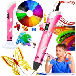 dlugopis-3d-pen-dla-dziecka-filament-zestaw-21-kolorow-kabel-wklady-110m