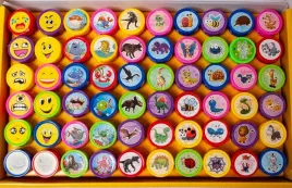 stemple-pieczatki-kolorowe-60-szt-zwierzeta-tusz-bezpieczny