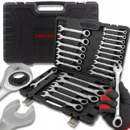 forcekraft-zestaw-kluczy-plasko-oczkowych-z-grzechotka-22-elementy-6-32mm