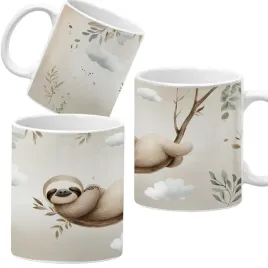kubek-ceramiczny-330-ml-bialy-rozne-zwierzaki-urocze-zwierzeta-wzory