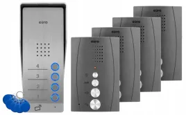 eura-tech-domofon-czterorodzinny-adp-64a3-grafitowy
