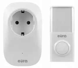 eura-tech-dzwonek-bezprzewodowy-wdp-91h2-oul-z-gniazdem-zasieg-do-100m