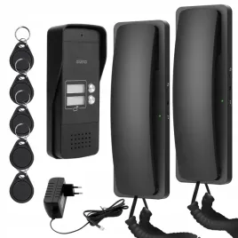 domofon-dwurodzinny-2r-czarny-czytnik-rfid-breloki-wizytownik-dwa-wyjscia