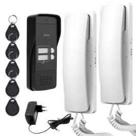 domofon-dwurodzinny-adp-26a3-breloki-wizytownik-sluchawki-furtka-brama