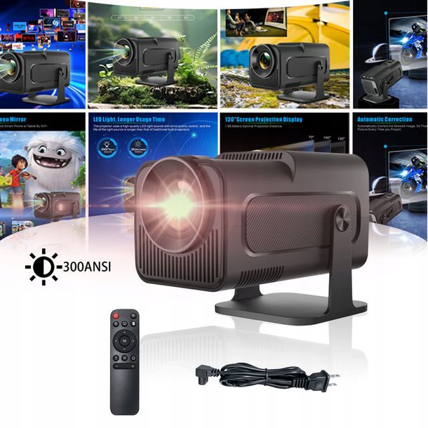 ﻿PROJEKTOR RZUTNIK PRZENOŚNY HY320 MINIPROJEKTOR RZUTNIK PRZENOŚNY FULL HD W