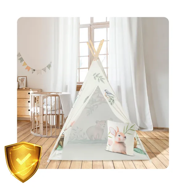 namiot-tipi-dla-dzieci-bezowe-wiek-dziecka-3-lata