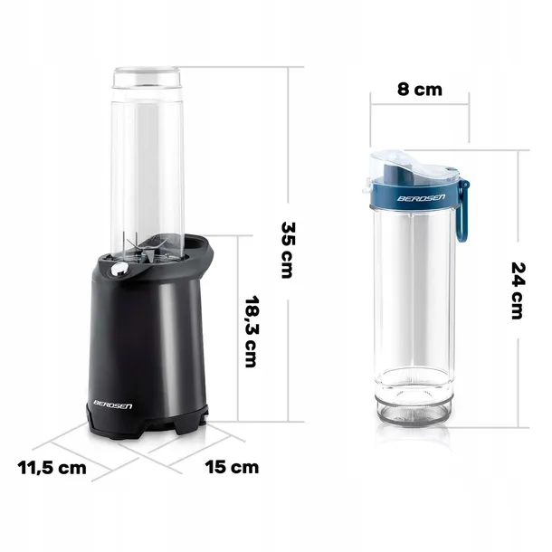 blender-smoothie-350w-czarny-waga-z-opakowaniem-2-1-kg