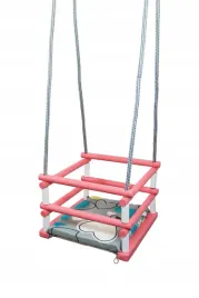 hustawka-drewniana-szczebelkowa-dla-dzieci-z-poduszka-pastelowa