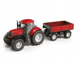 traktor-dla-dzieci-czerwony-z-przyczepa-skala-1-16