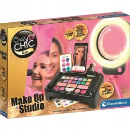 zestaw-dla-dzieci-do-makijazu-crazy-chic-studio-makeup-z-lampa-clementoni