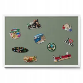 magnetyczna-tablica-na-pamiatki-z-podrozy-z-magnesami-kolor-oliwkowy-60x40