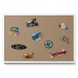 magnetyczna-tablica-na-sciane-na-magnesy-z-podrozy-kolor-jasnobrazowy-60x40