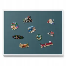 tablica-magnetyczna-z-rama-na-magnesy-z-podrozy-kolor-ciemny-morski-80x60